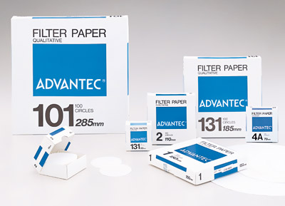 Qualitative filter papers